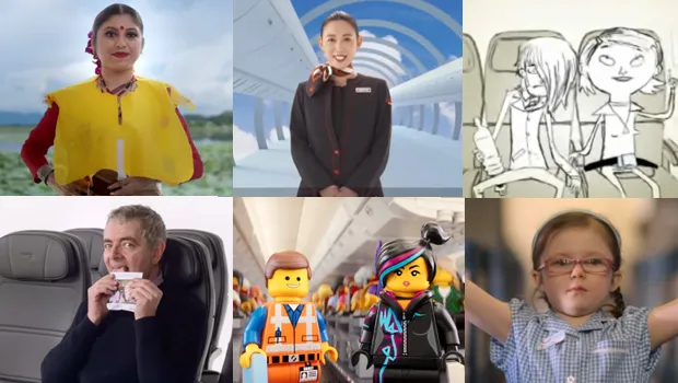 5 examples of entertaining yet educational in-flight safety videos by airline brands